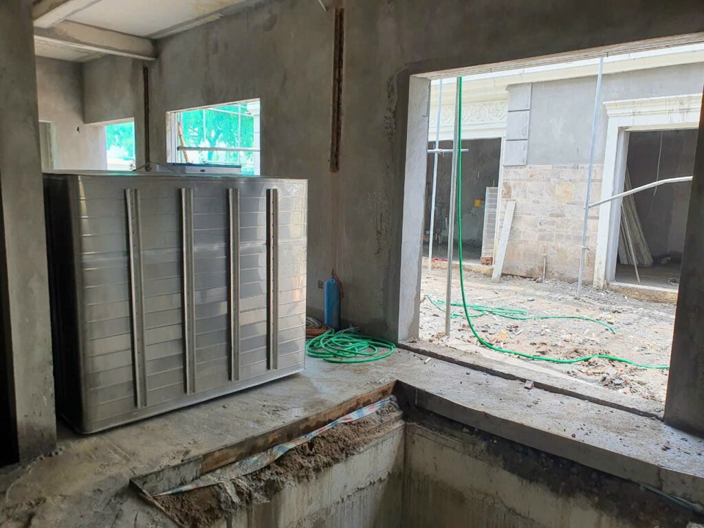 Bể nước ngầm inox sản xuất theo yêu cầu - Bồn bể Inox Việt Anh