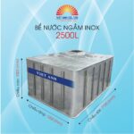 Bể nước ngầm Inox Việt Anh 2500l
