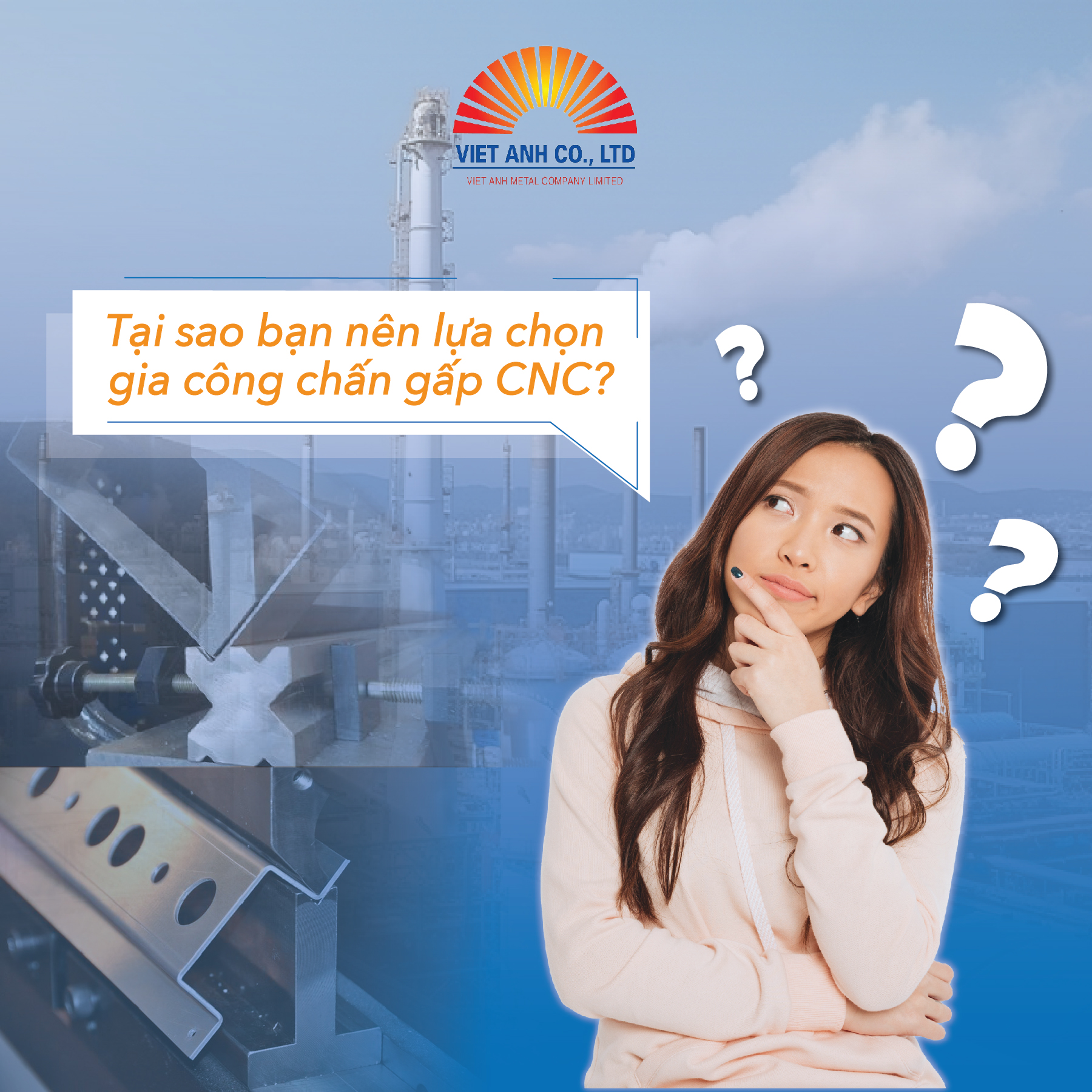 Tại sao bạn nên chọn gia công chấn gấp CNC