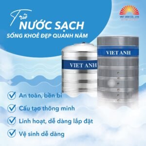 Trữ nước sạch-sống khỏe mạnh quanh năm