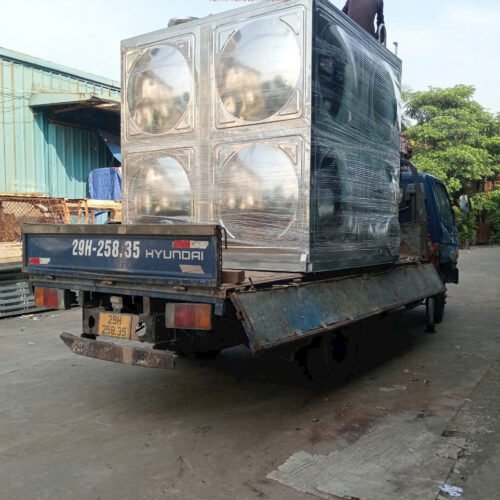 Xuất xưởng bồn bảo ôn lắp ghép