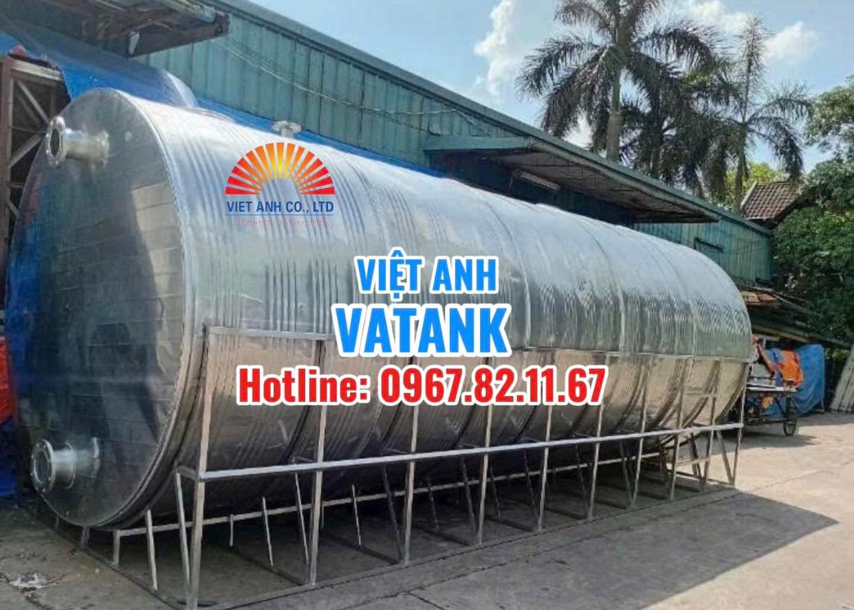 Giao bồn bảo ôn Inox dung tích lớn tới Nghệ An