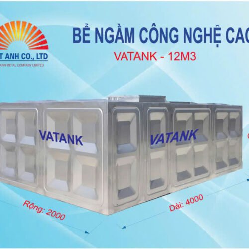 Bể ngầm inox công nghệ cao