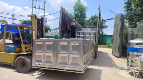 Bể nước ngầm inox công nghệ cao Việt Anh