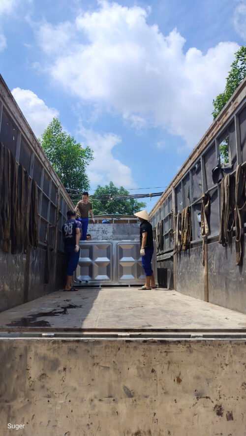 Bể nước ngầm inox công nghệ cao Việt Anh