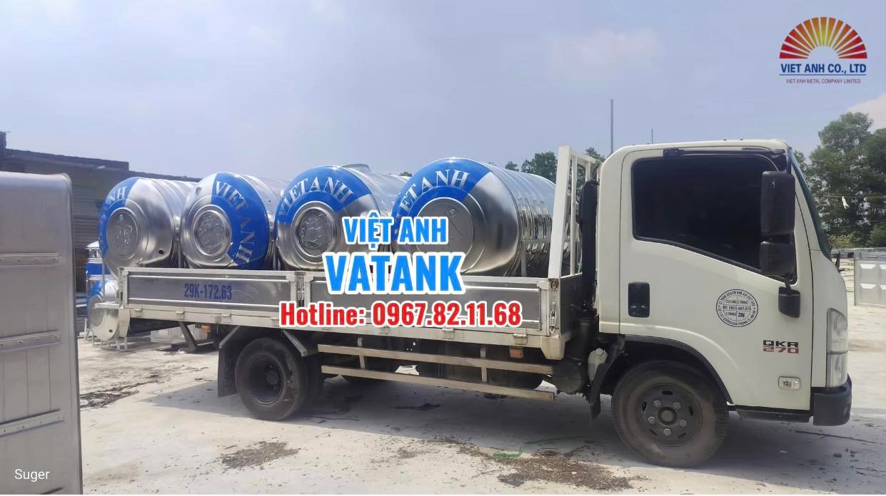 Bồn nước inox Việt Anh VATANK - Giải pháp trữ nước an tâm cho mọi gia đình