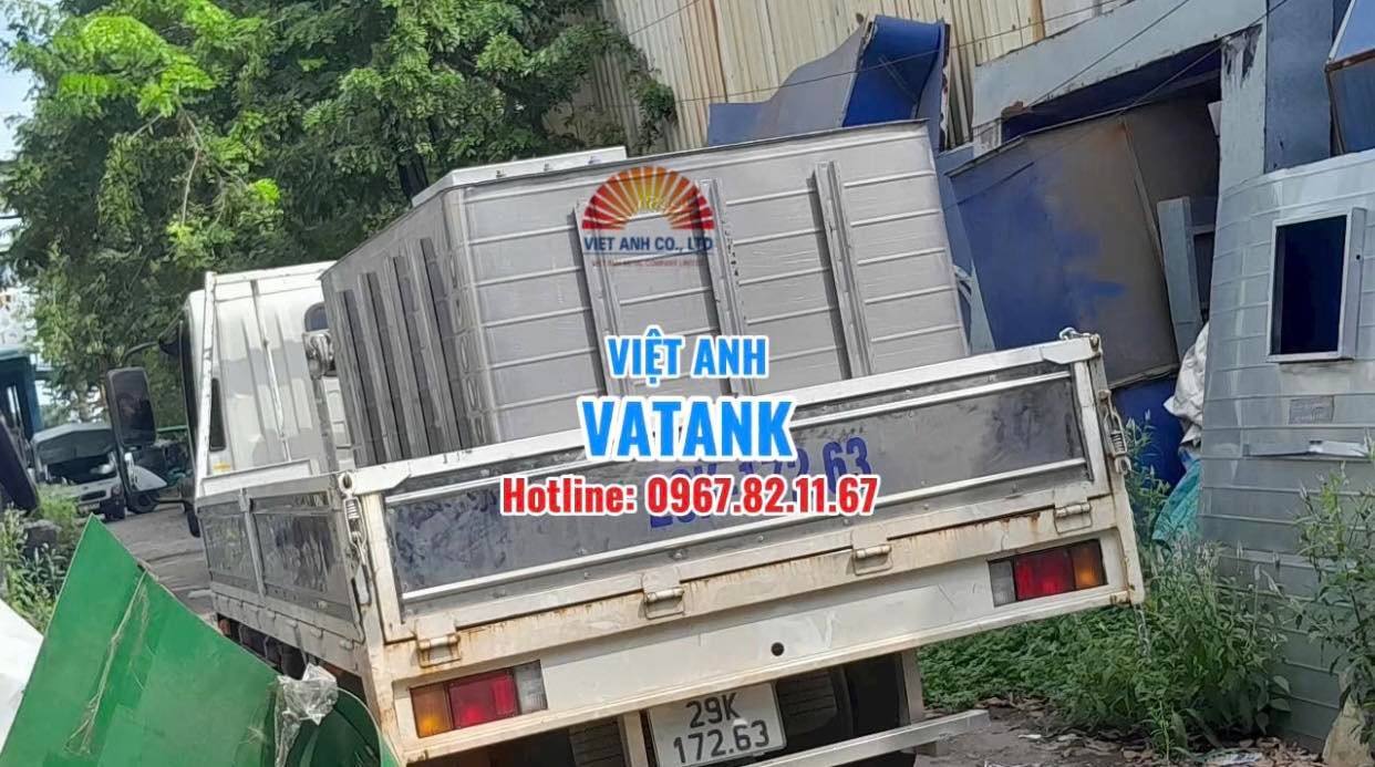 Hành trình trao tận tay khách hàng những bồn bể inox chất lượng