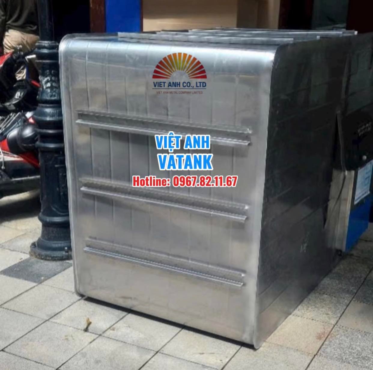 Bồn bể inox Việt Anh - Đồng hành cùng bạn bảo vệ nguồn nước sạch