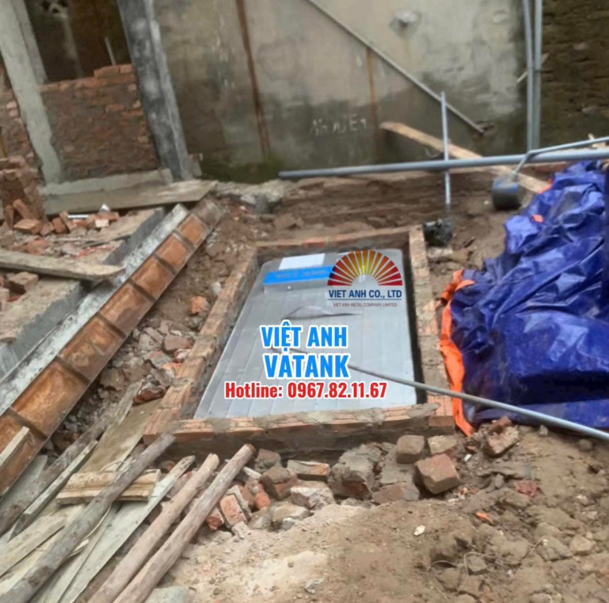 Bồn bể ngầm inox Việt Anh VATANK - Giải pháp trữ nước an toàn cho mọi công trình