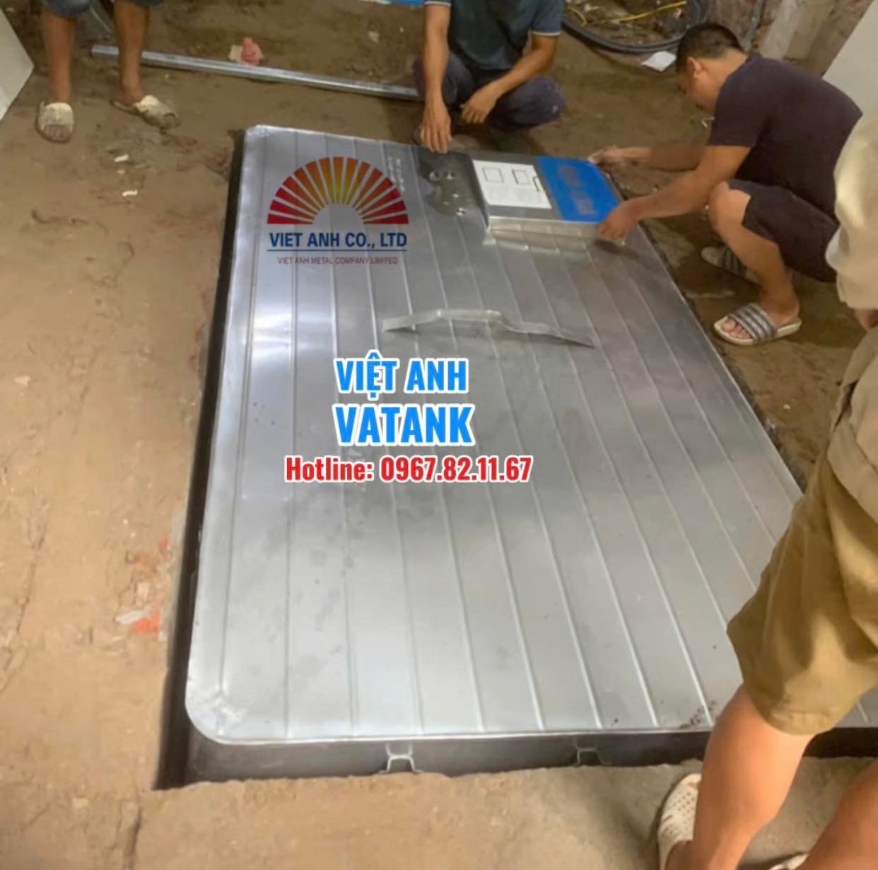 Bồn bể ngầm inox Việt Anh VATANK - Giải pháp trữ nước an toàn cho mọi công trình
