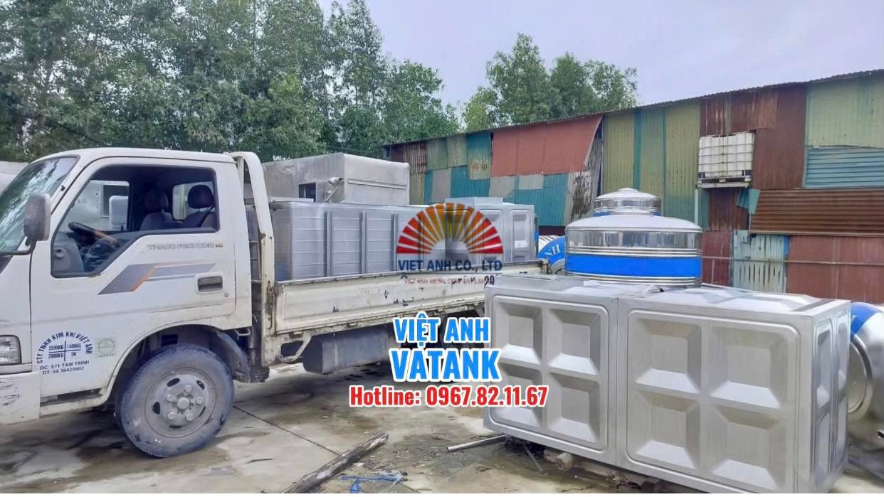 Bồn bể inox công nghệ cao đến tay khách hàng