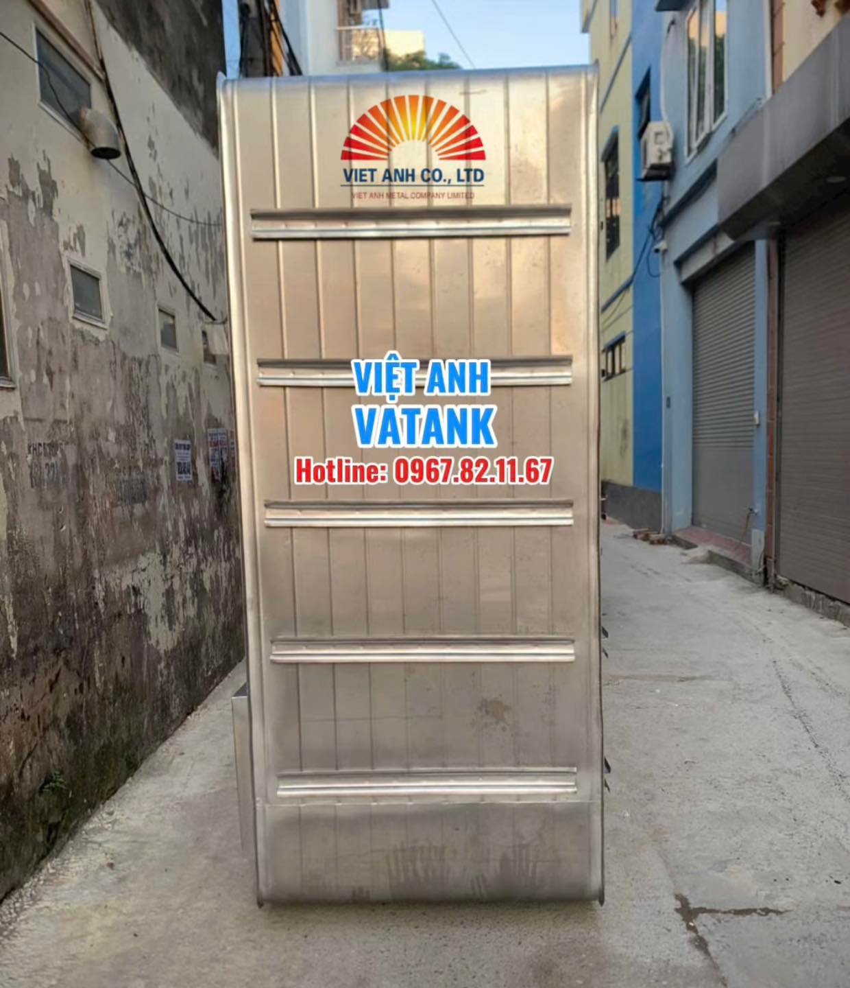 Bồn inox Việt Anh VATANK giải pháp bền bỉ – an toàn – đáng tin cậy