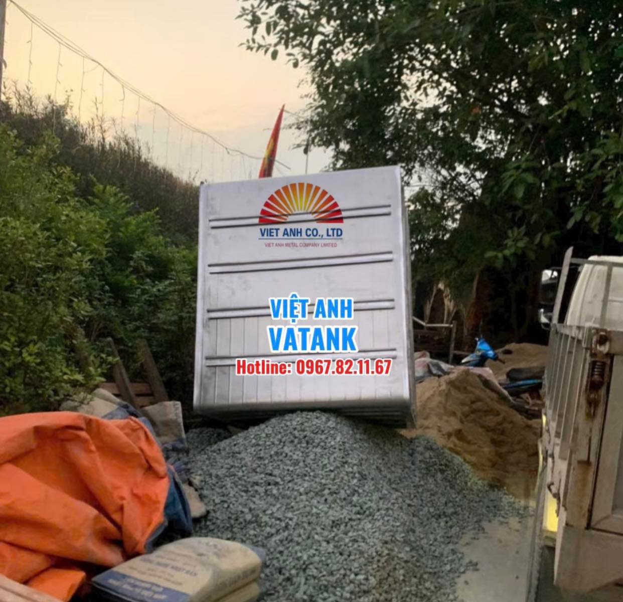 Bồn inox Việt Anh VATANK giải pháp bền bỉ – an toàn – đáng tin cậy