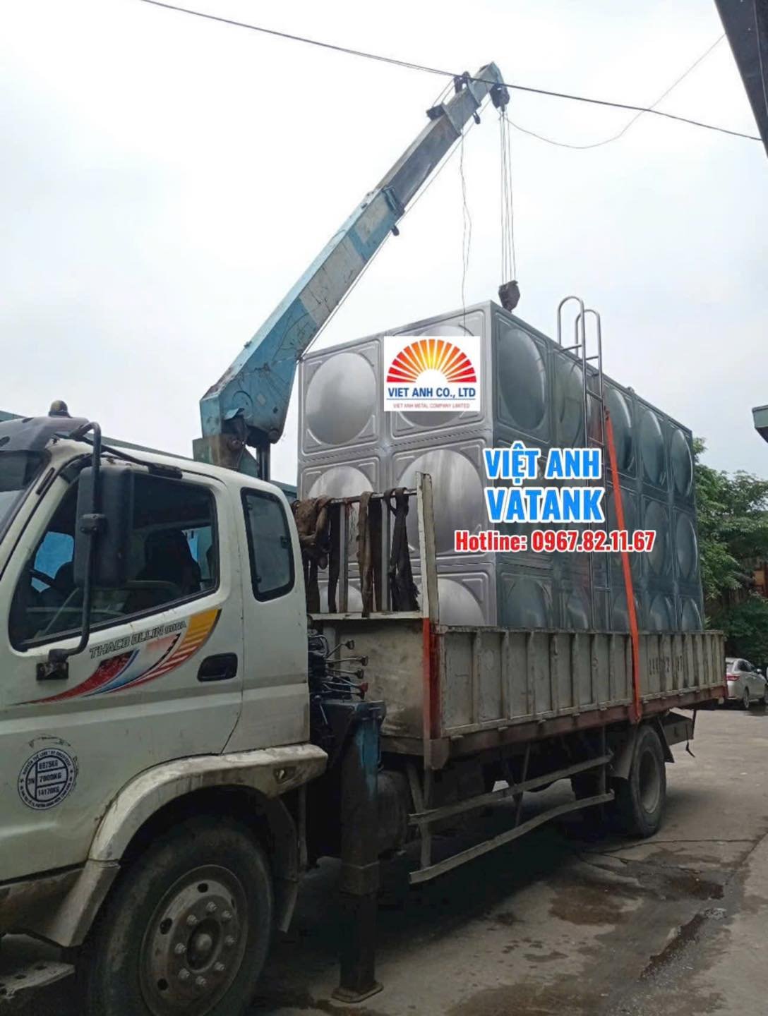 Giải Pháp Trữ Nước Chất Lượng Cao Việt Anh VATANK Luôn Sẵn Sàng Đến Với Khách Hàng