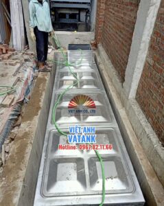 Bồn nước inox CÔNG NGHỆ CAO Việt Anh VATANK được phát triển theo chuẩn công nghệ mới