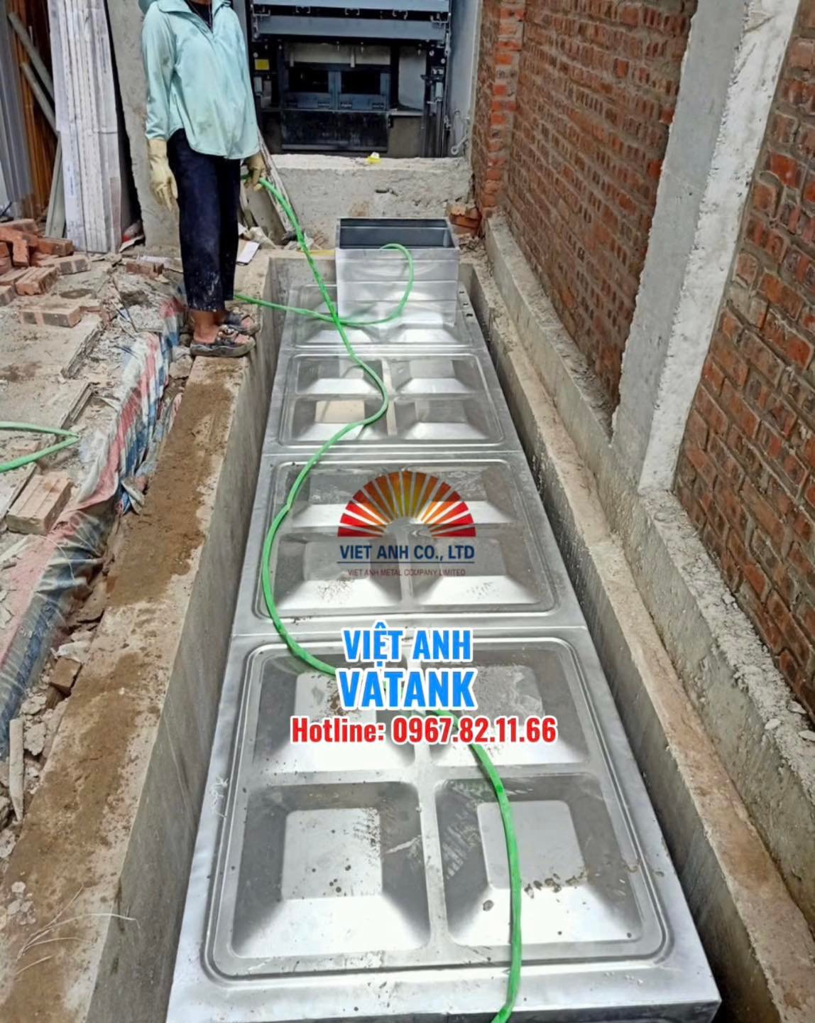 Bồn nước inox CÔNG NGHỆ CAO Việt Anh VATANK được phát triển theo chuẩn công nghệ mới