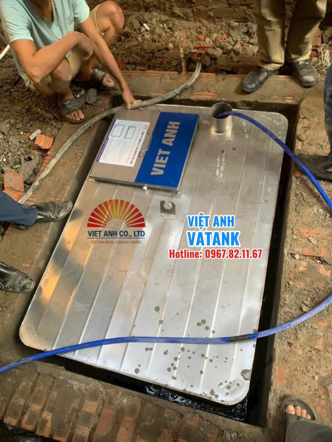 Bồn nước inox Việt Anh VATANK đến với khách hàng