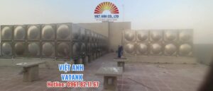 Lắp đặt và hoàn thiện bể lắp ghép inox 500m³ tại HẢI PHÒNG