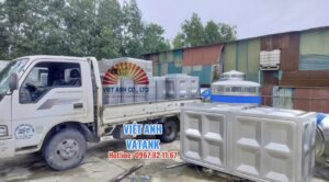 Bồn nước inox Việt Anh VATANK sáng bóng chất lượng cao bền đẹp