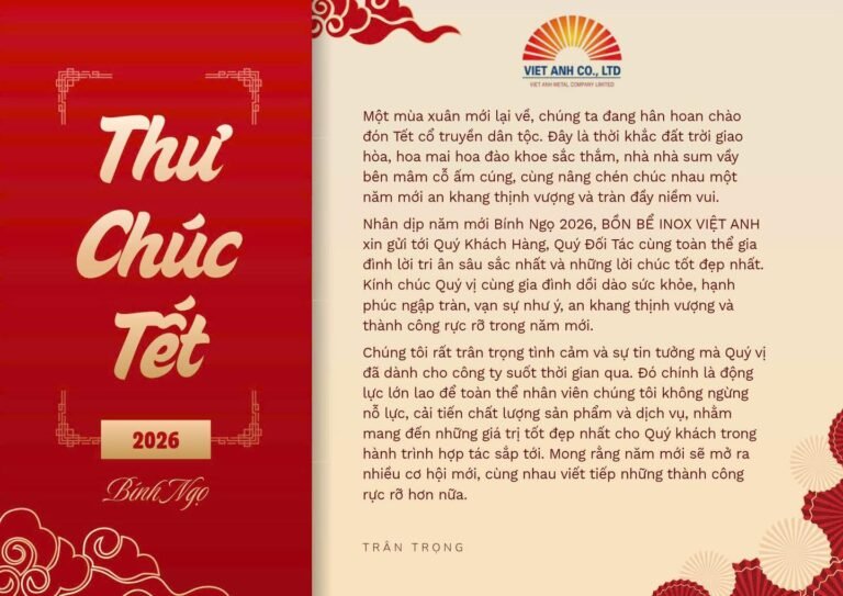 Thư chúc Tết Xuân Bính Ngọ 2026 – Lời tri ân và chúc mừng năm mới gửi đến Quý khách hàng, đối tác