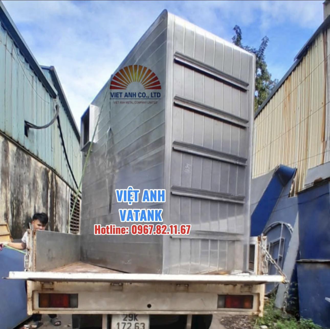 Thương hiệu Việt Anh VATANK cung cấp bồn nước inox uy tín toàn quốc