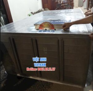 Bàn giao bồn inox Việt Anh VATANK cuối tuần cho khách hàng