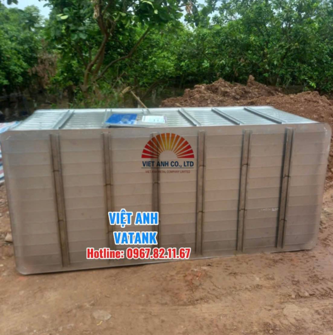 Bồn inox chất lượng cao chống ăn mòn tốt của VATANK