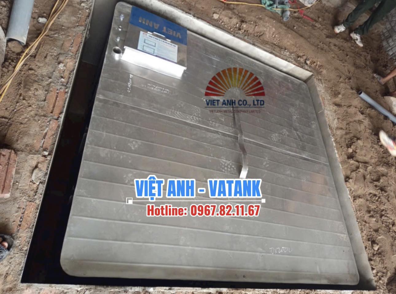 Bể ngầm inox sử dụng cho nhà ở và công trình lớn