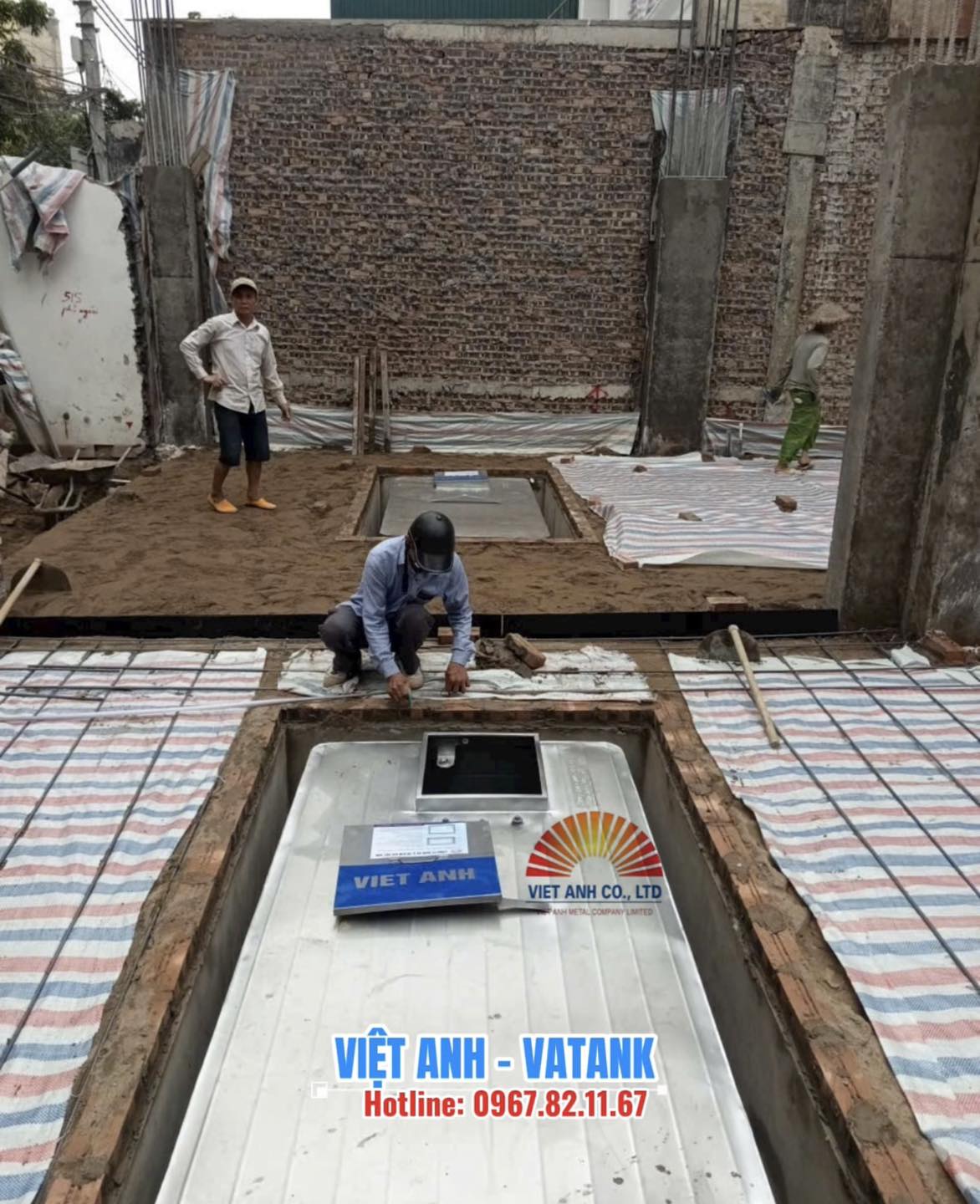 Lắp đặt bồn inox VATANK nhanh chóng tiết kiệm chi phí