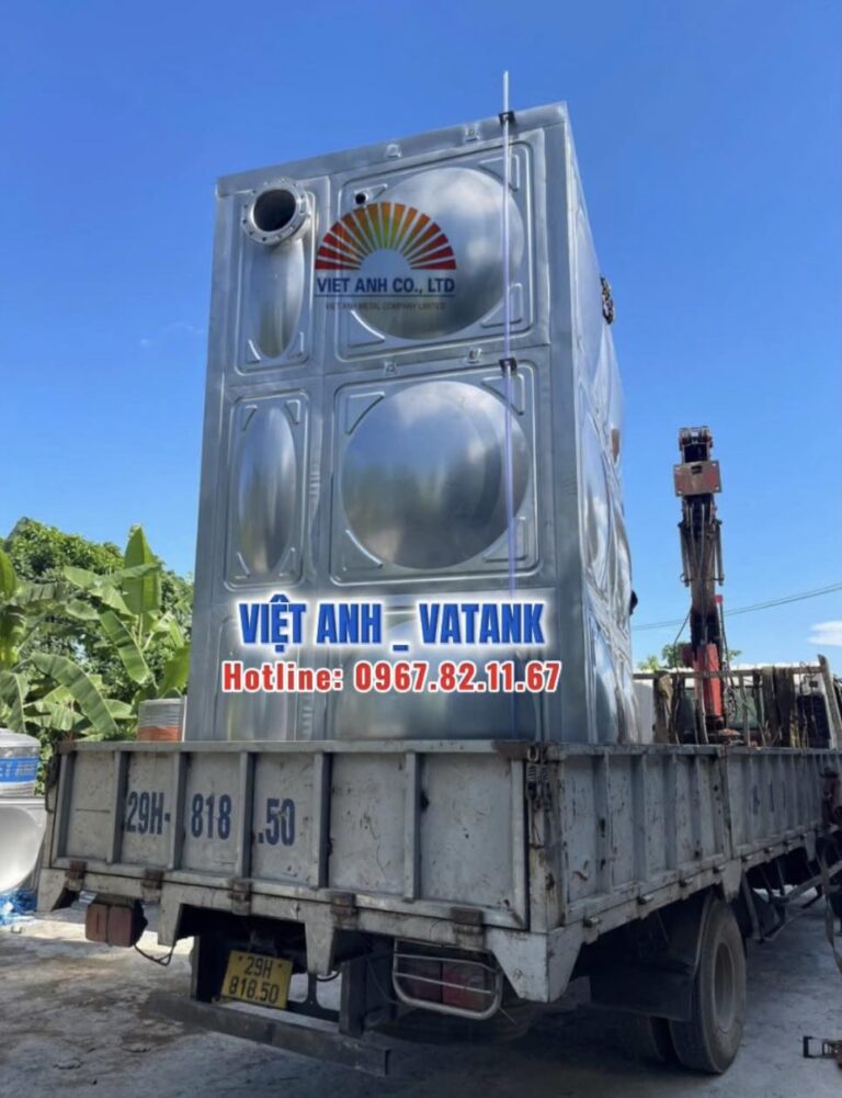 Bể lắp ghép giữ nhiệt Việt Anh VATANK bền đẹp hiện đại