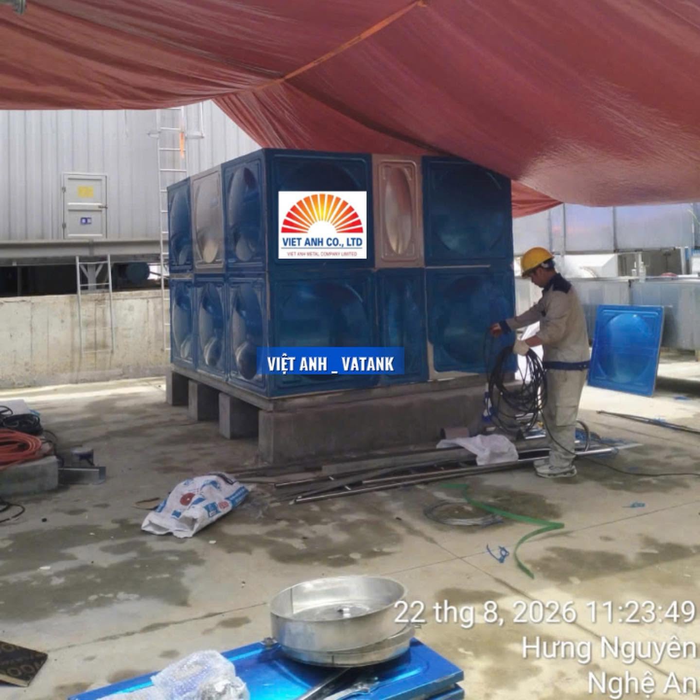 Bồn bảo ôn inox sản xuất theo yêu cầu